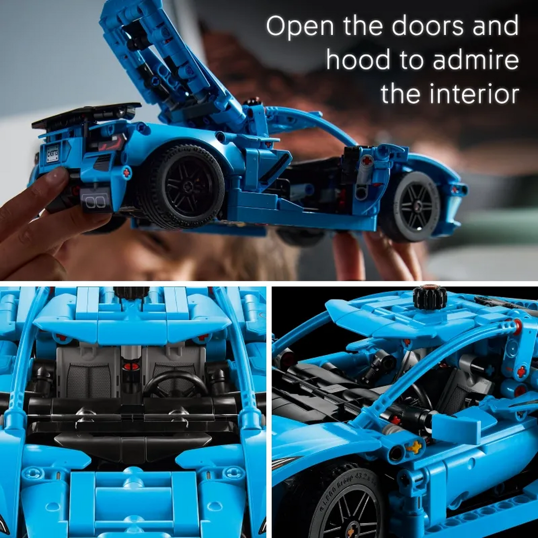 Lego Chevrolet Corvette Stingray blue 732-piece construction set