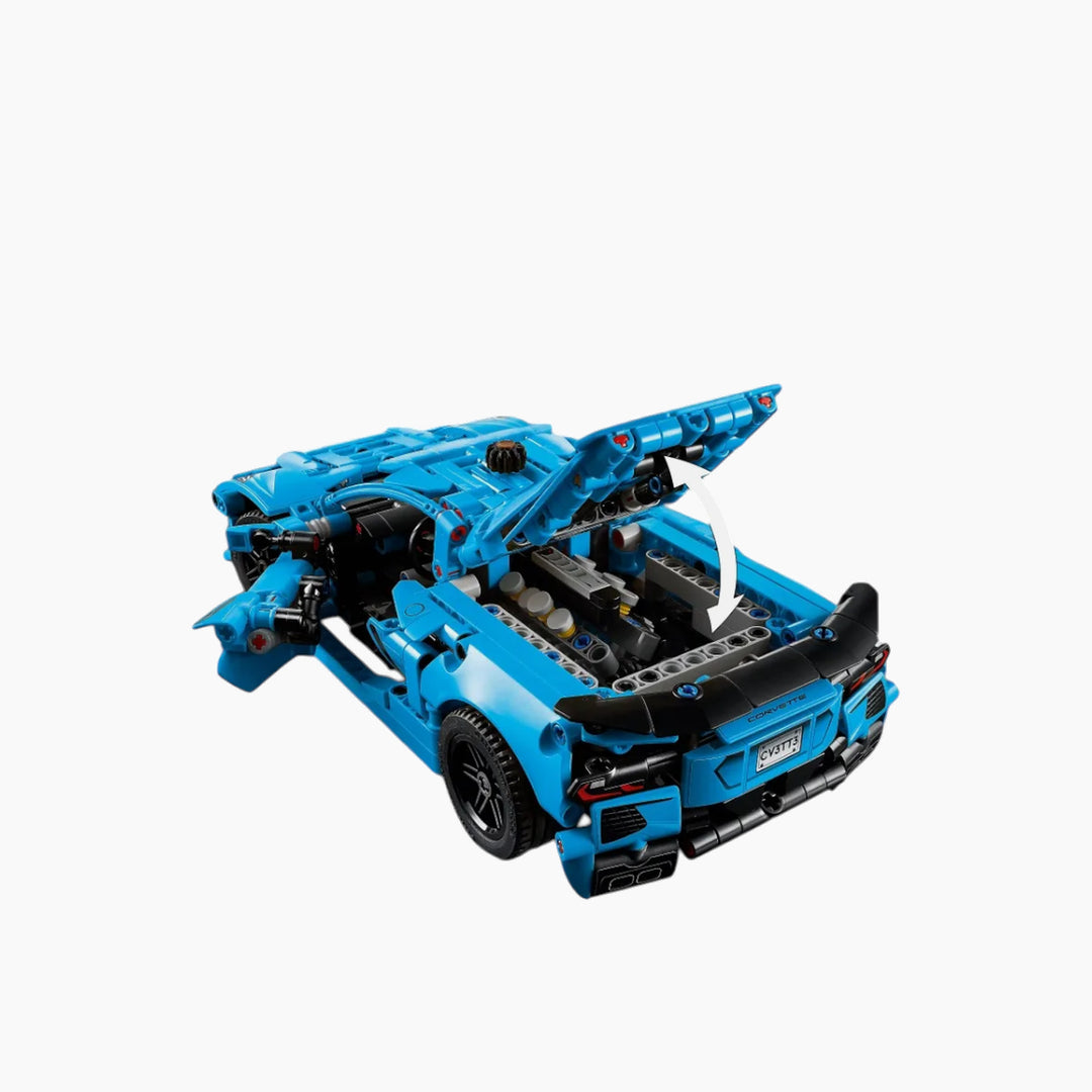 Lego Chevrolet Corvette Stingray blue 732-piece construction set