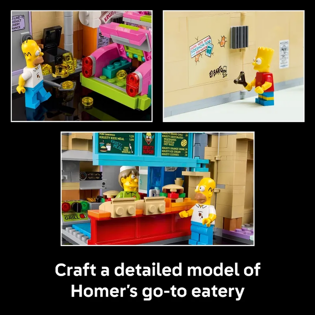 ليجو السيمبسون: مطعم كرستي برجر- 1635 قطعة (إصدار نادر)
