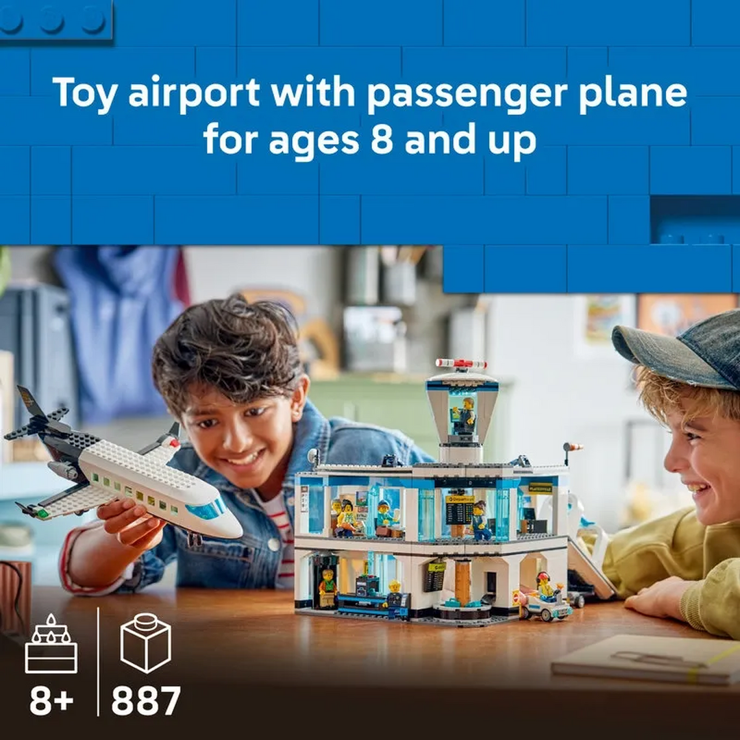 Lego Airport with Airplane 887-piece construction set