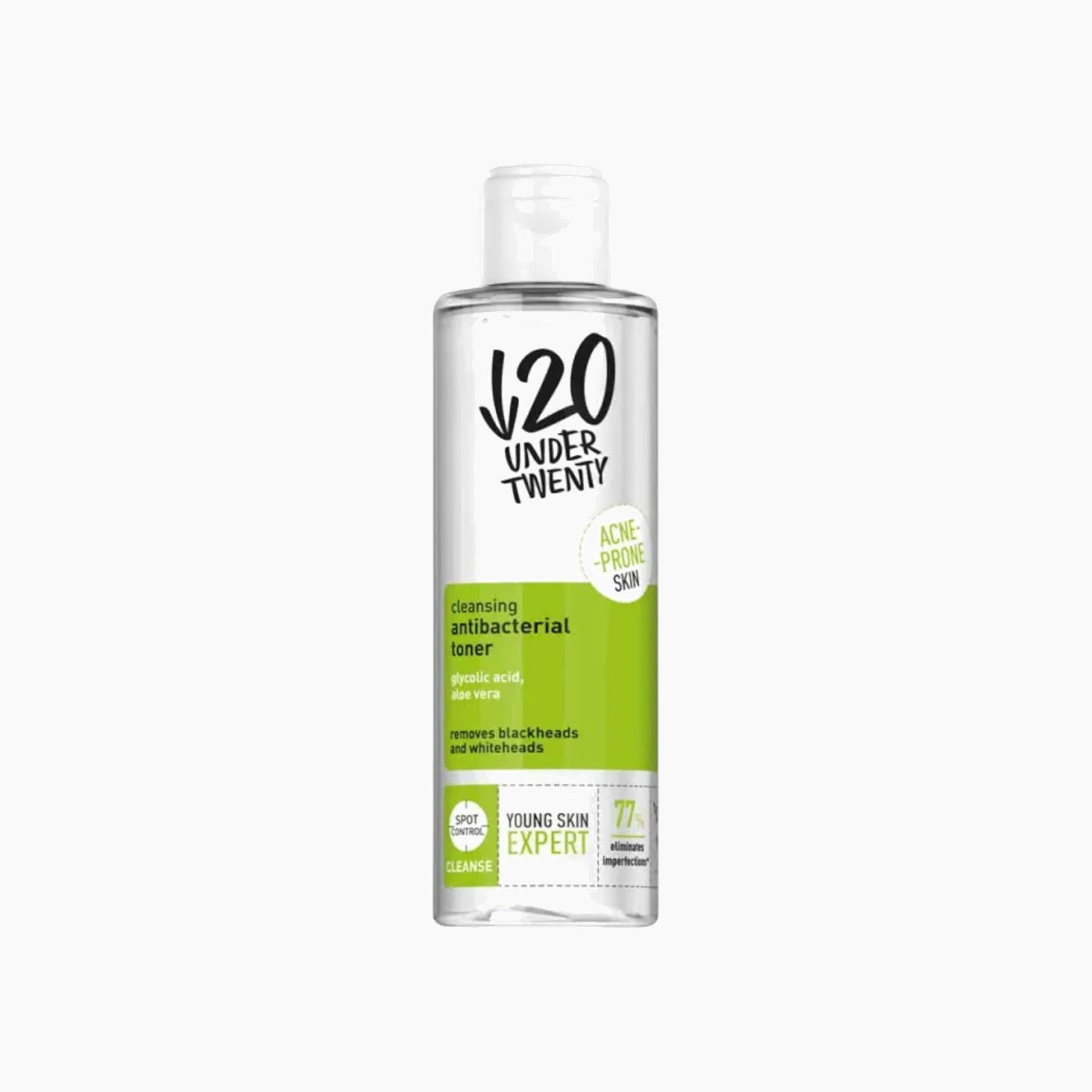 U20 Cleansing Antibacterial Toner 200 Ml - HUNA