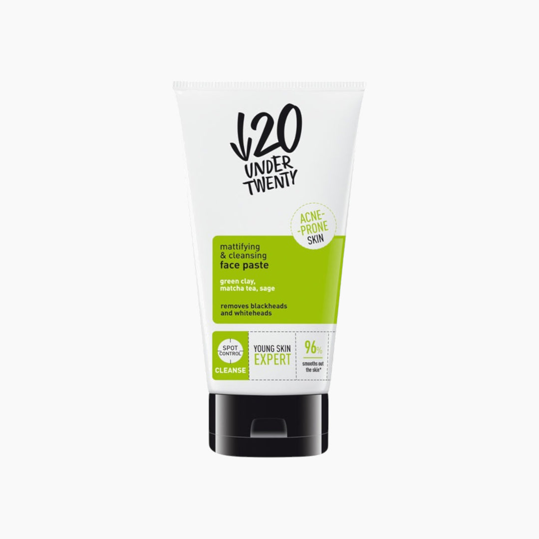 U20 Mattifying &amp; Cleansing Face Paste 150 Ml - HUNA