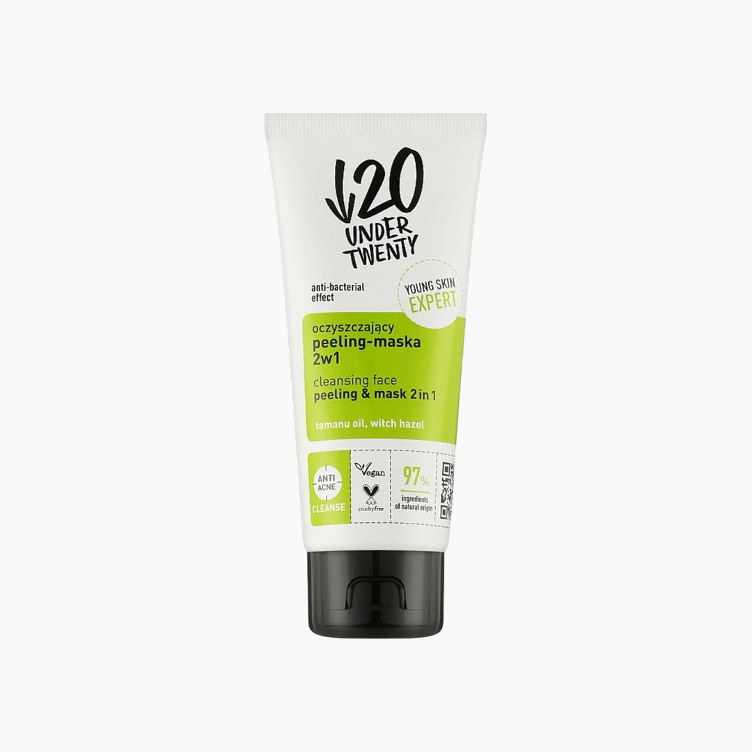 U20 Cleansing Face Peeling &amp; Mask 2 In 1 100 Ml - HUNA