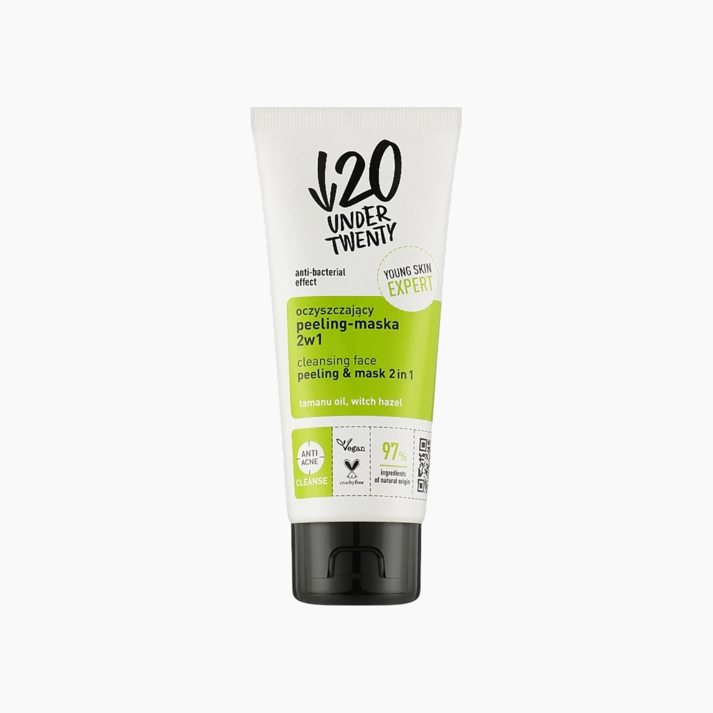 U20 Cleansing Face Peeling & Mask 2 In 1 100 Ml - HUNA