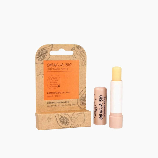 Miraculum Bio Lip Balm 2-In-1 Papaya