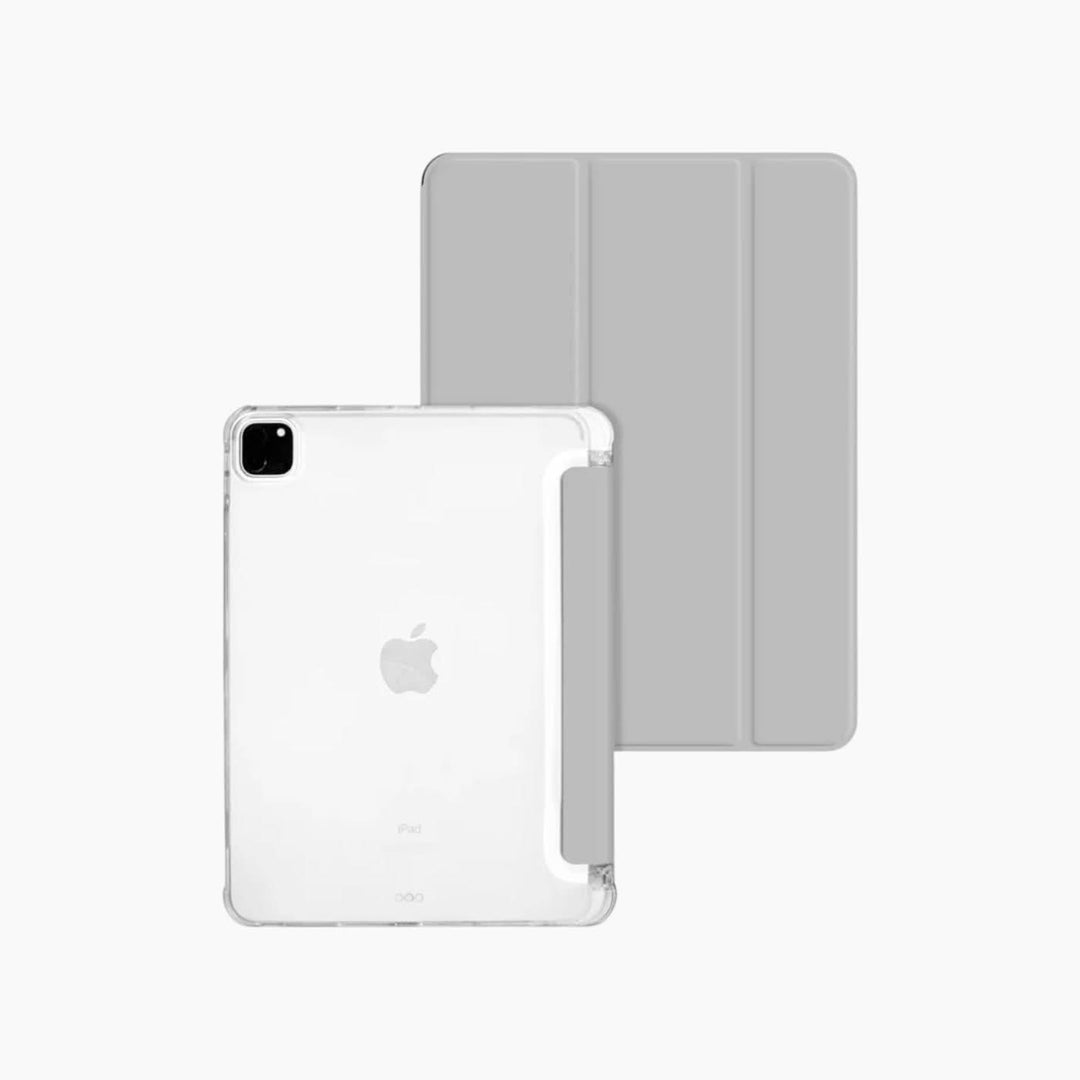 Catchy Jo Leather Shockproof Transparent iPad Case