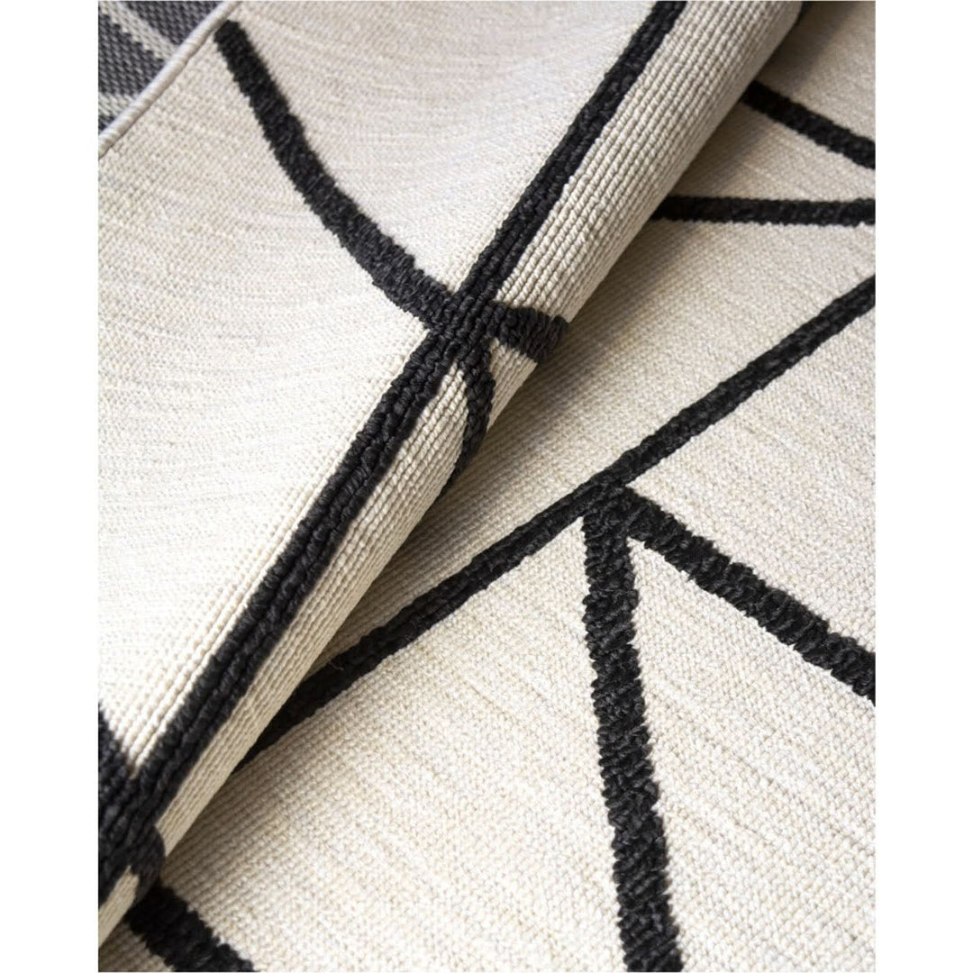 Spazio Home Mono Grid Rug - HUNA