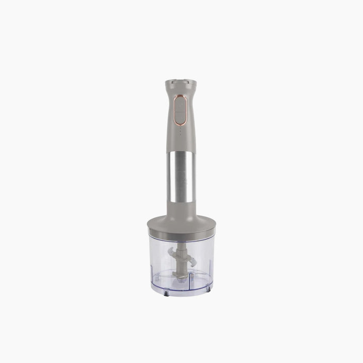 Berlinger Haus 6-in-1 Rechargeable Hand Blender and Chopper Set - Taupe
