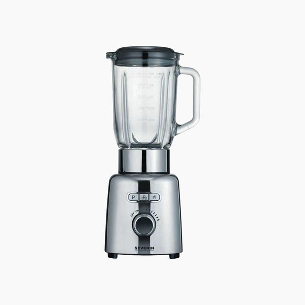 1000W Jug Blender SM 3710, Glass, Polished Stainless Steel, Black