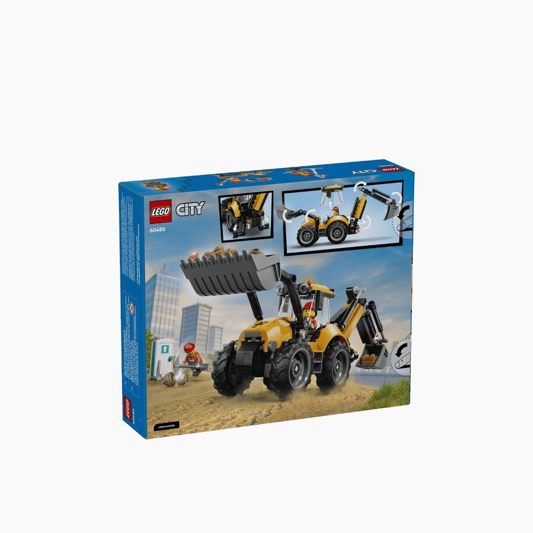 LEGO Yellow Backhoe Loader