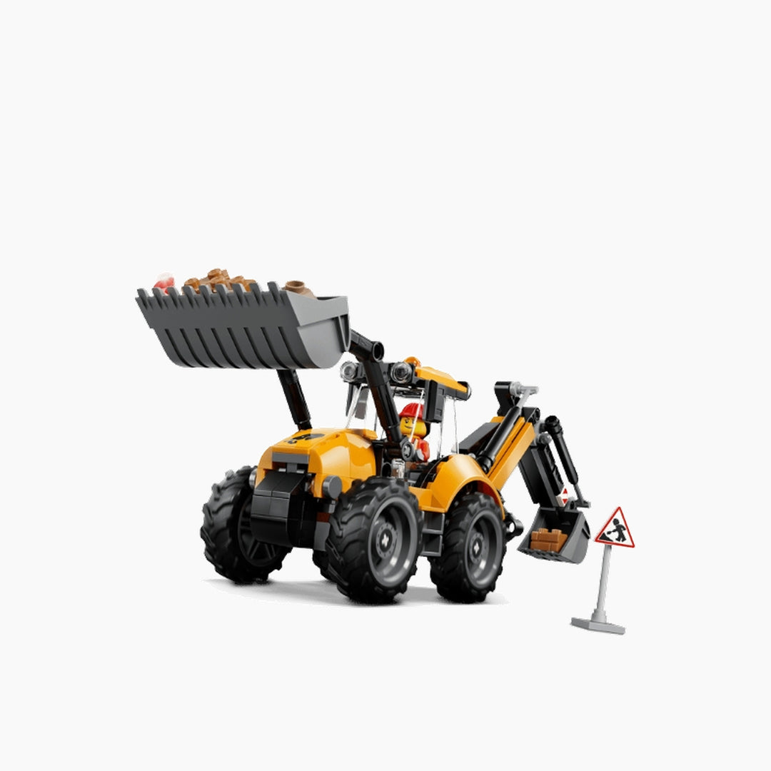 LEGO Yellow Backhoe Loader