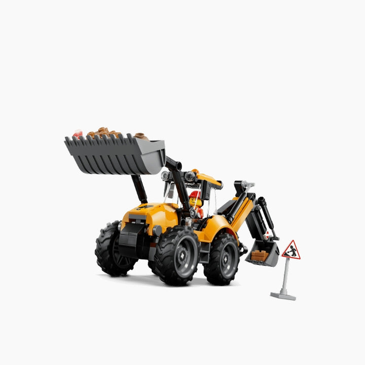 LEGO Yellow Backhoe Loader