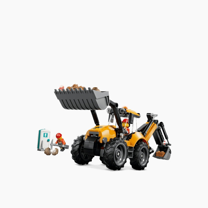 LEGO Yellow Backhoe Loader