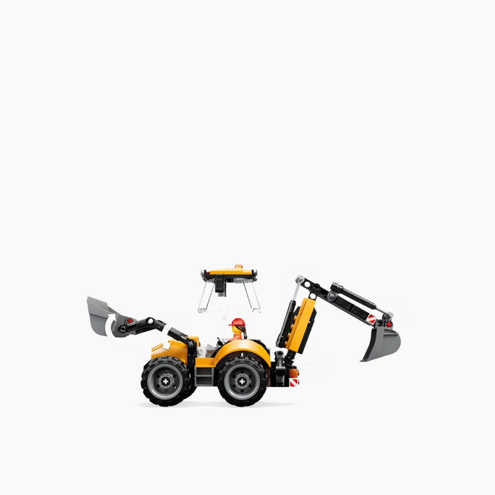 LEGO Yellow Backhoe Loader