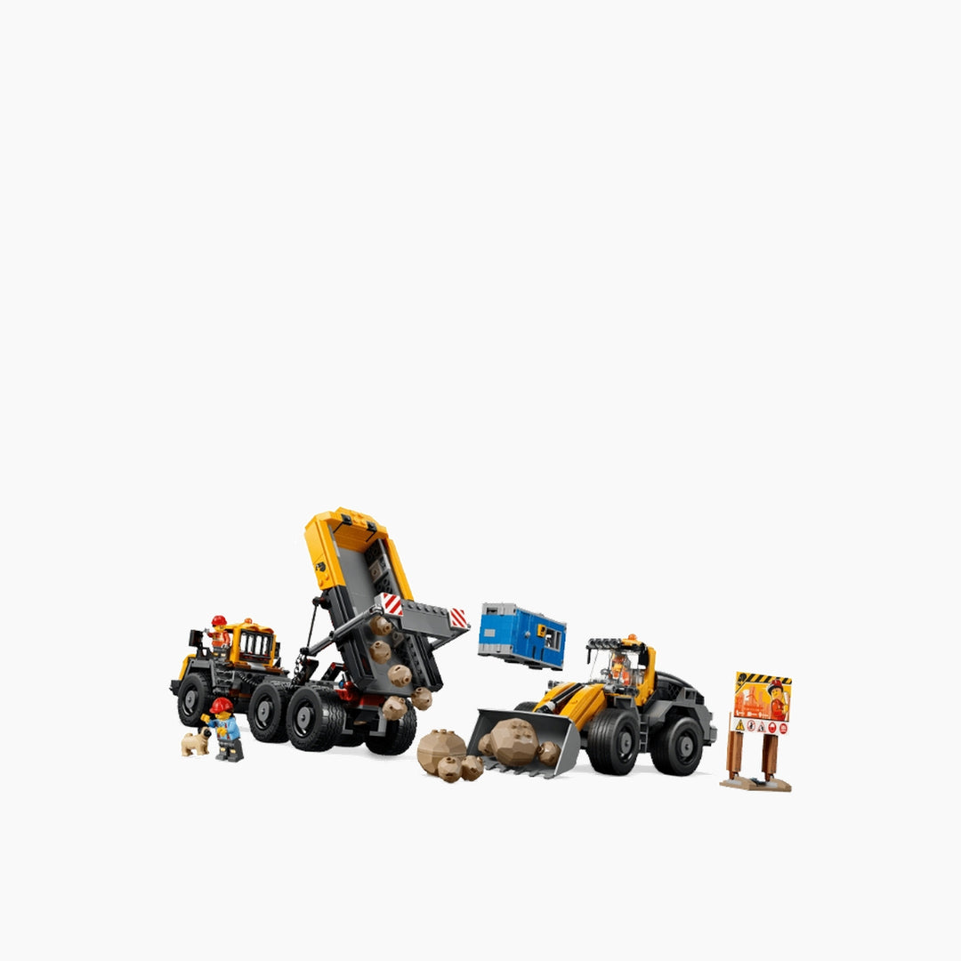 LEGO Dump Truck &amp; Front Loader