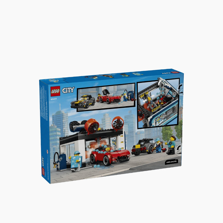 LEGO Drive-Through Car Wash