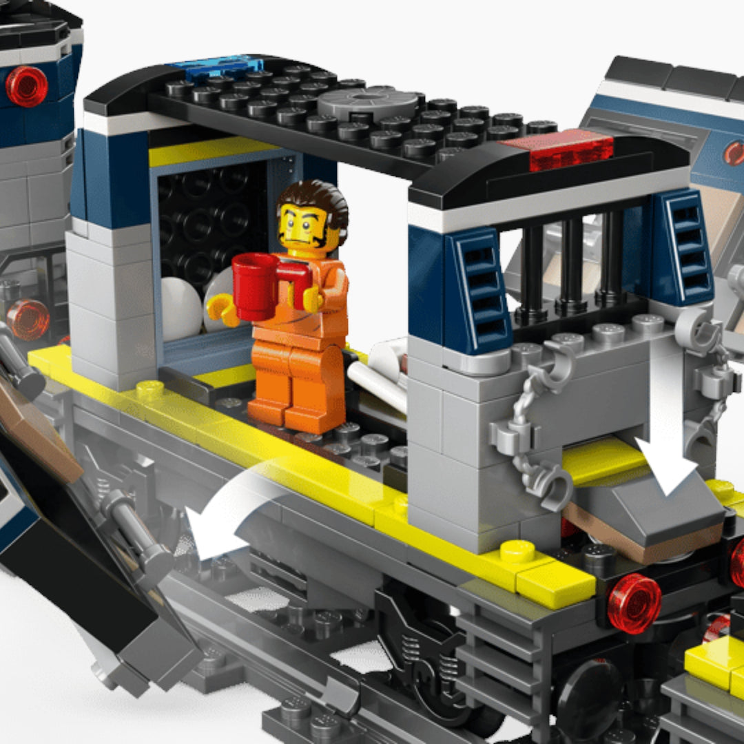 LEGO Police Train Heist