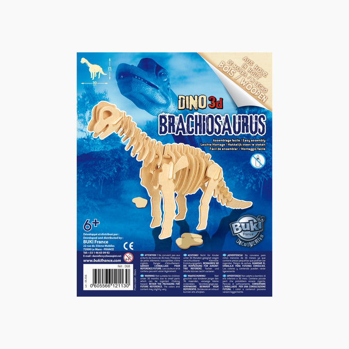 Buki Dinos 3D Wooden Dinosaur Assortment