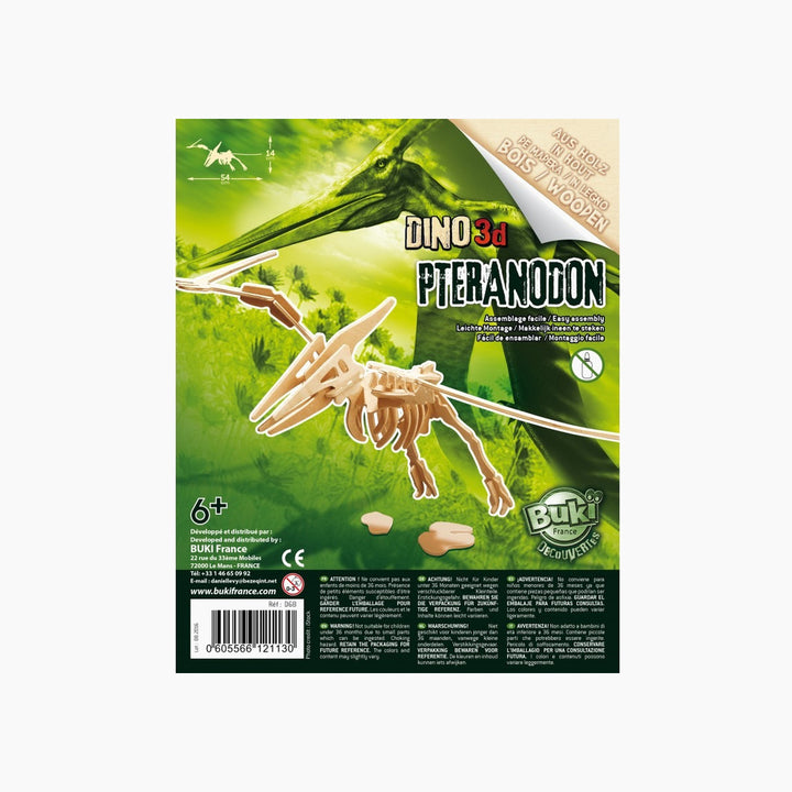 Buki Dinos 3D Wooden Dinosaur Assortment