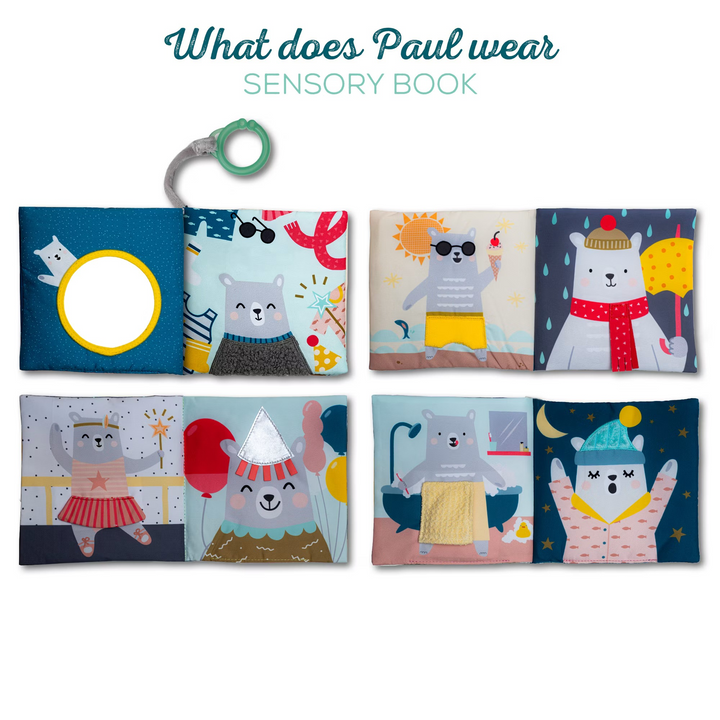 TAF Toys What Does Paul Wear Book