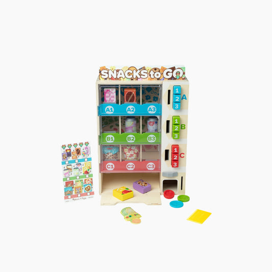 PRETEND PLAY Wooden Vending Machine Play Set