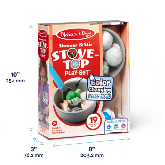 PRETEND PLAY Water Wow! Simmer & Stir Stove Top Play Set