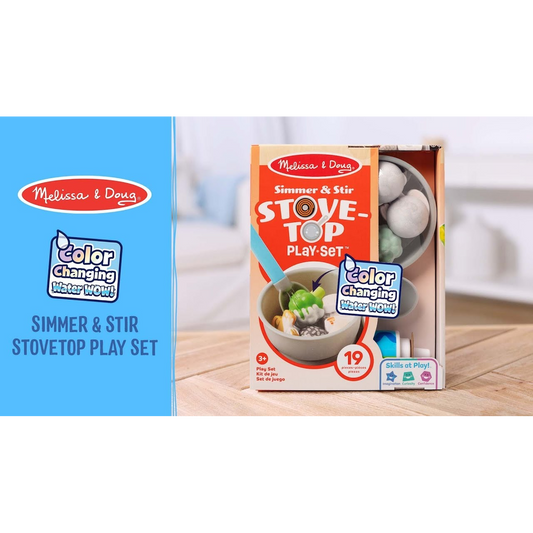 PRETEND PLAY Water Wow! Simmer & Stir Stove Top Play Set