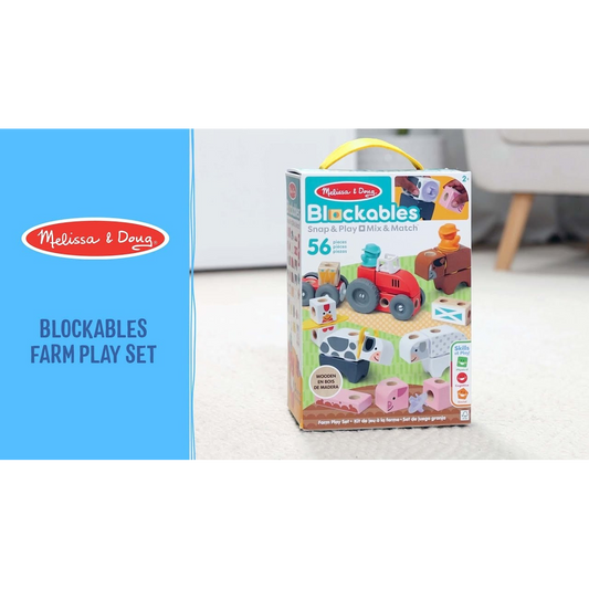 DEVELOPMENTAL TOYS lockales Farm Play Set- 56 Pcs
