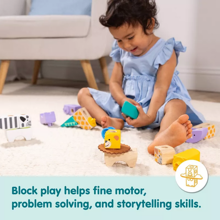 Blockables Safari Play Set, 34 pieces