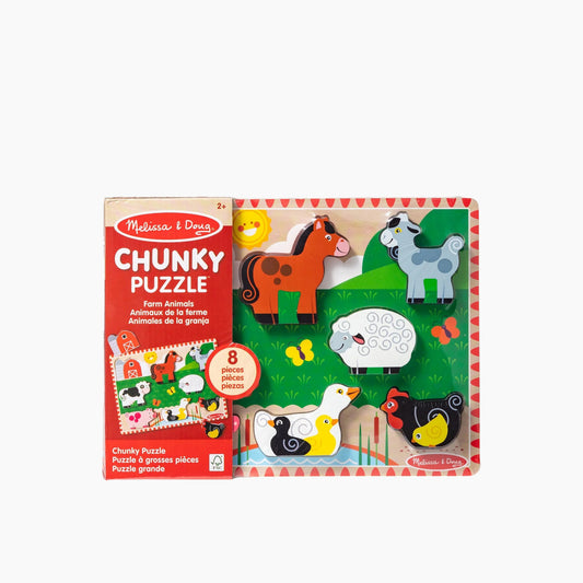 Farm Chunky Puzzle- 8 Pieces