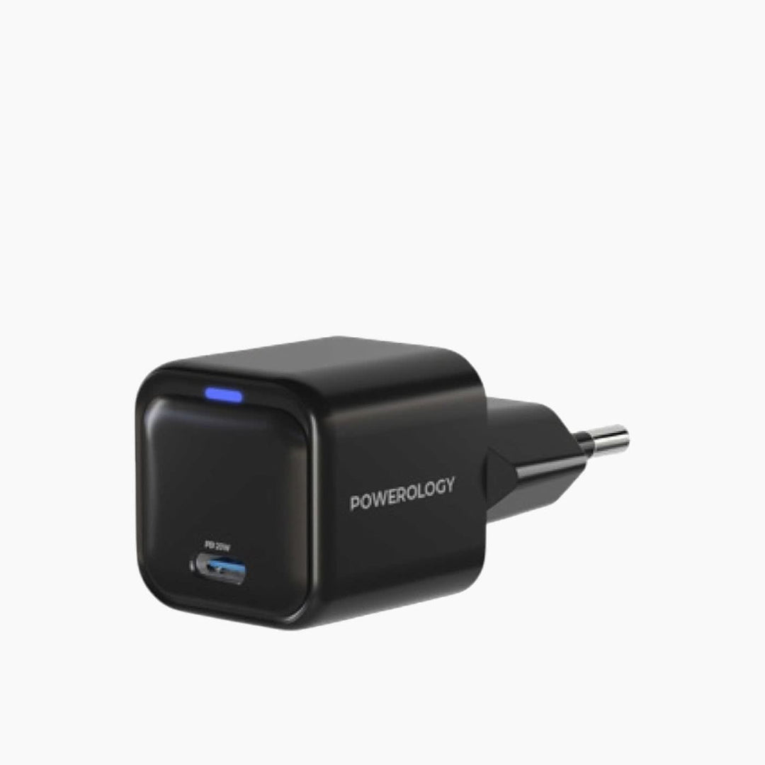 Powerology Ultra-Compact 20W GaN PD Charger