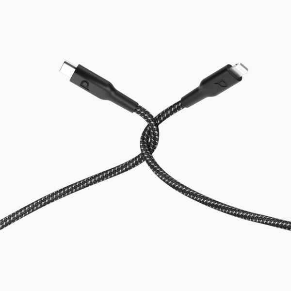 Braided USB-C To Lightning Data & Fast Charge Cable