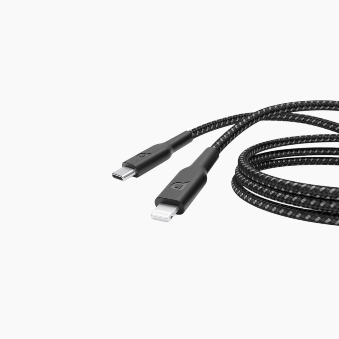 Powerology Braided USB-C To Lightning Cable