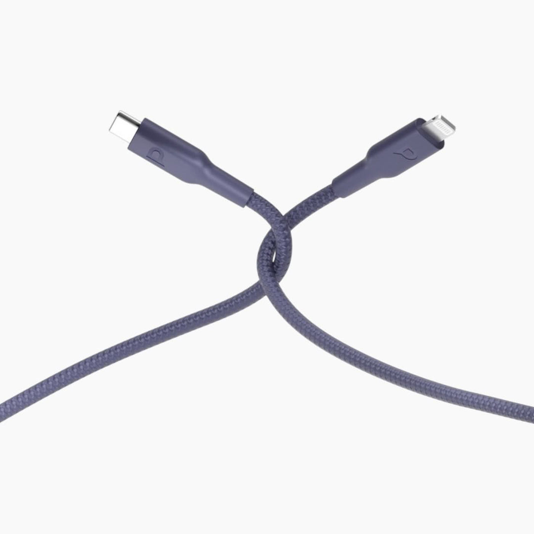 Powerology Braided USB-C To Lightning Cable