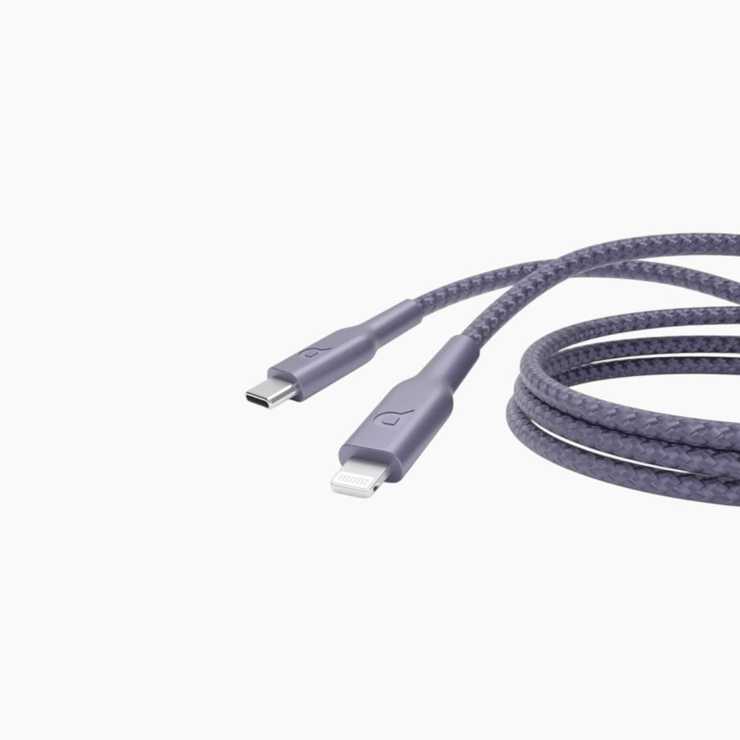 Powerology Braided USB-C To Lightning Cable
