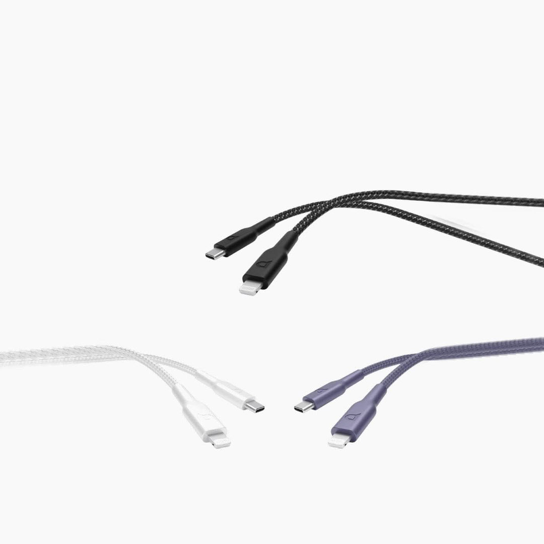 Powerology Braided USB-C To Lightning Cable
