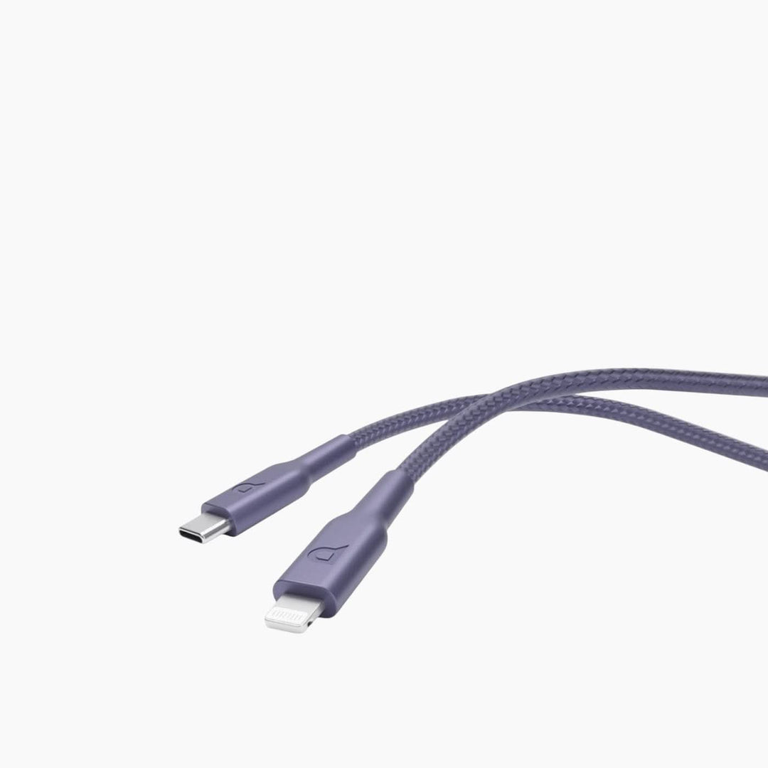 Powerology Braided USB-C To Lightning Cable