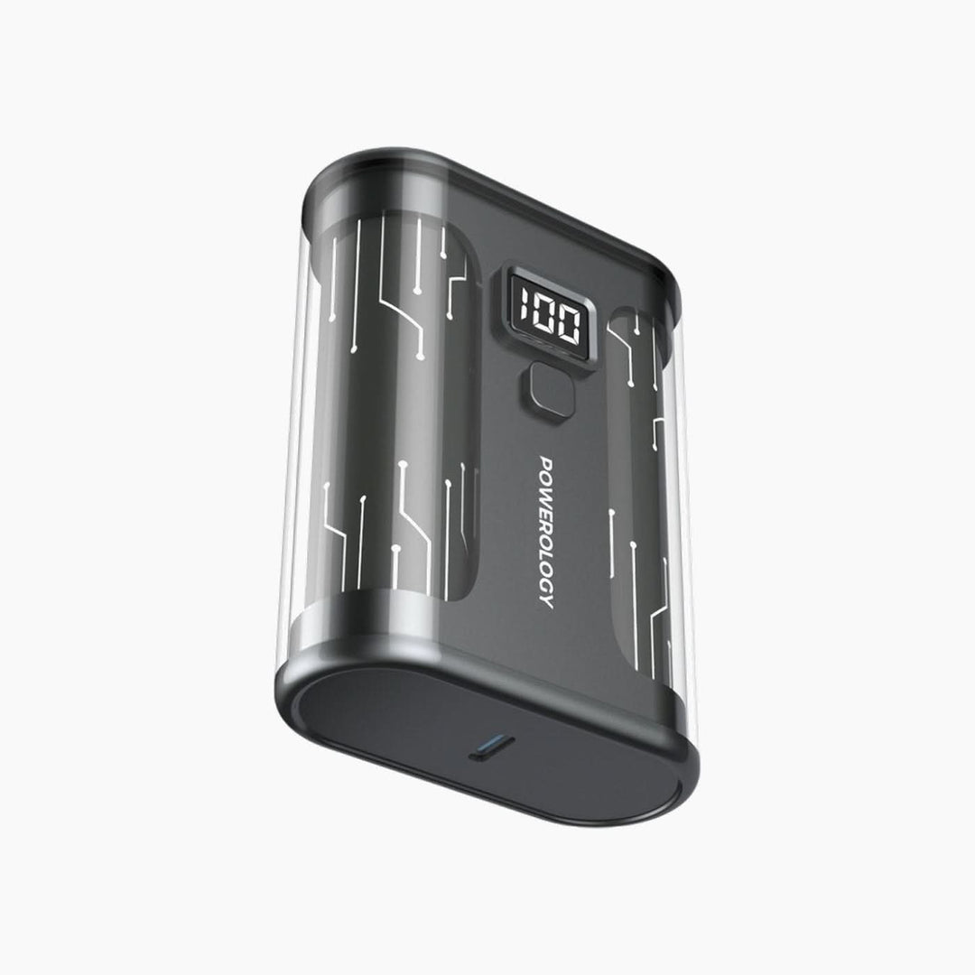 Powerology 10000mAh power bank with digital display