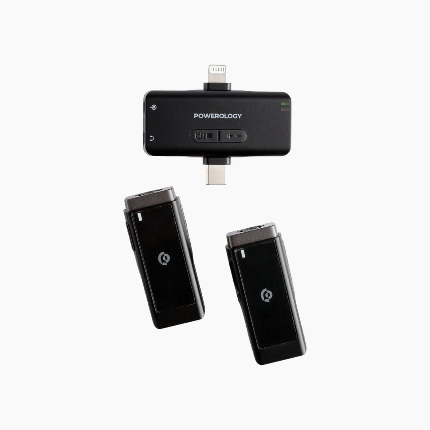 Powerology Wireless Lavalier Microphone Powerology Wireless Lavalier Microphone