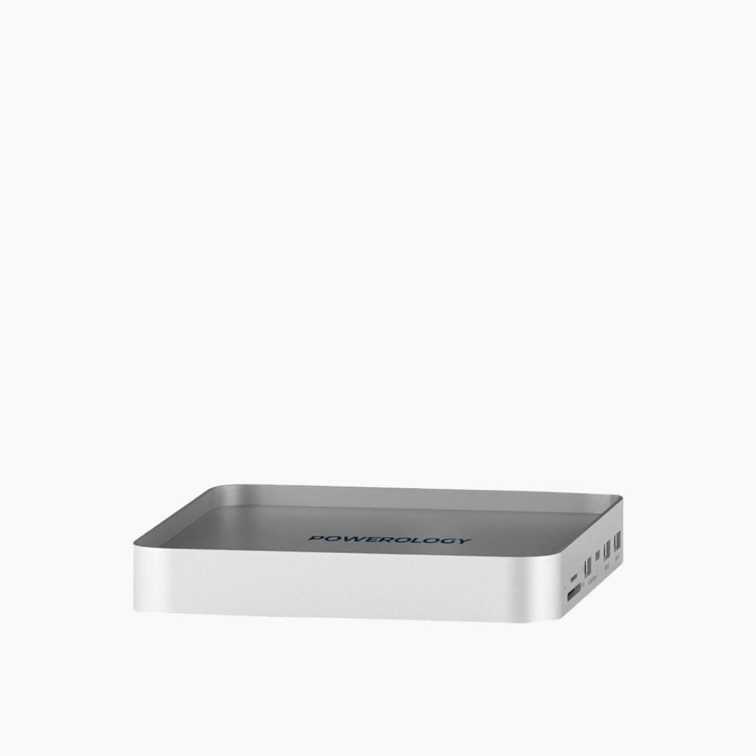 Powerology USB-C Hub &amp; Stand with integrated SSD enclosure