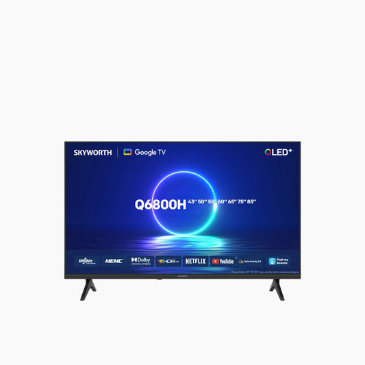 Skyworth 60-Inch Qled 4K Google Tv With 120 Hz And Voice Control By Remote