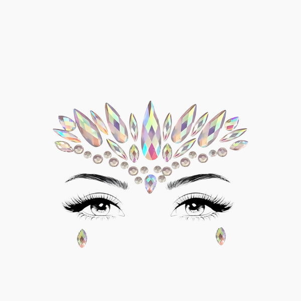 Metallic Face Gems