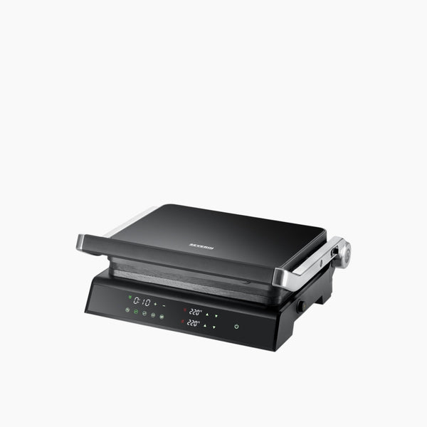 KG 2399 Sevini Comfort Digital Seb Contact Grill, Black/Silver, 1800 W