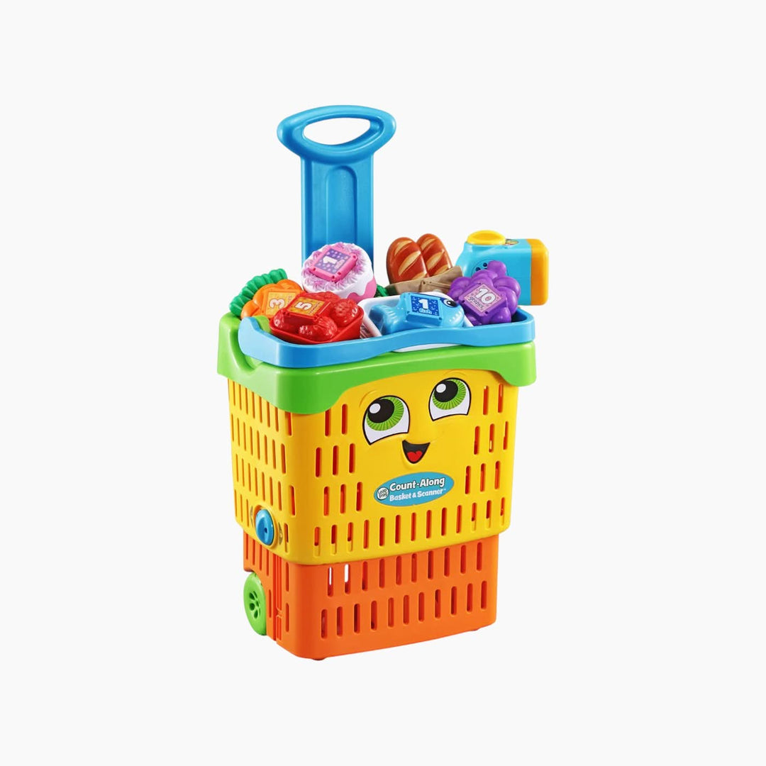 سلة العد على طول LeapFrog والماسح الضوئي