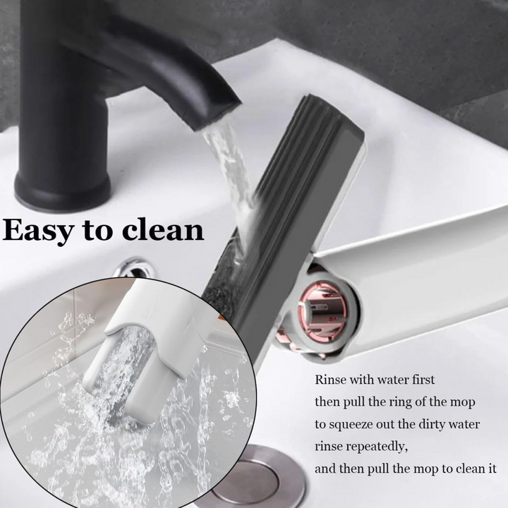Ysnsgmn Portable Mini Mop,Self-Squeeze