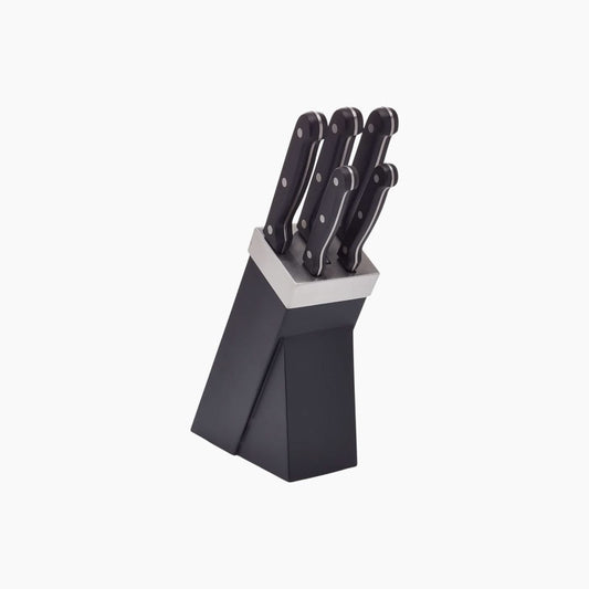Kitchencraft Knife Set and Knife Block Set Of 5 Pieces