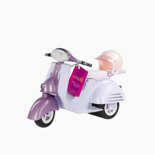 Battat Our Generation Scooter - Purple/Blue
