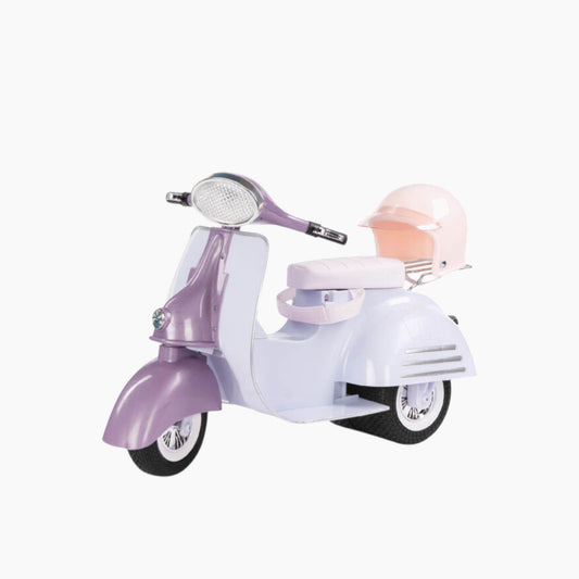 Battat Our Generation Scooter - Purple/Blue