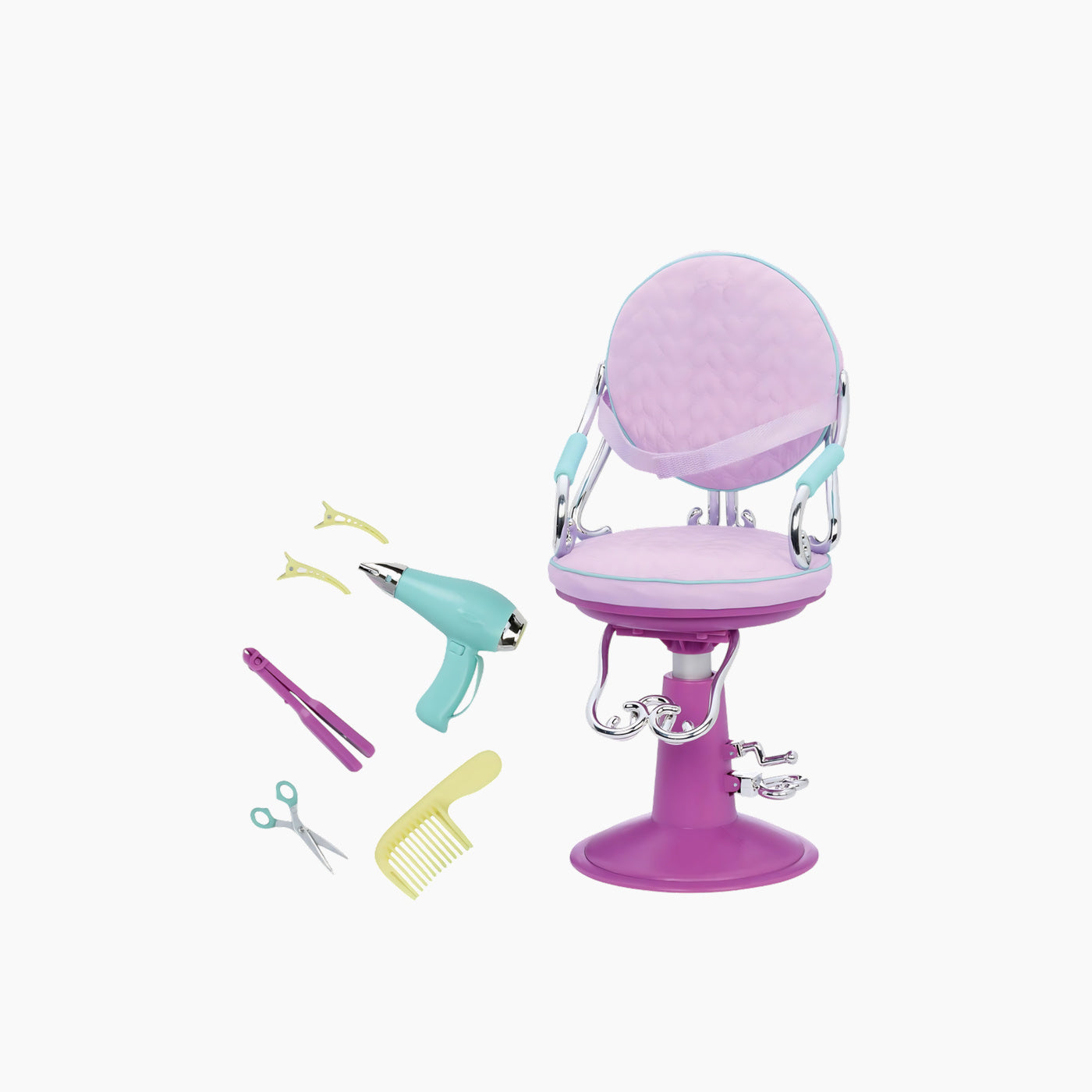Battat Our Generation Salon Chair-Purple