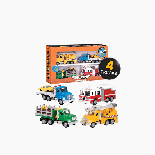 Battat Driven Micro Trucks Series Multipack